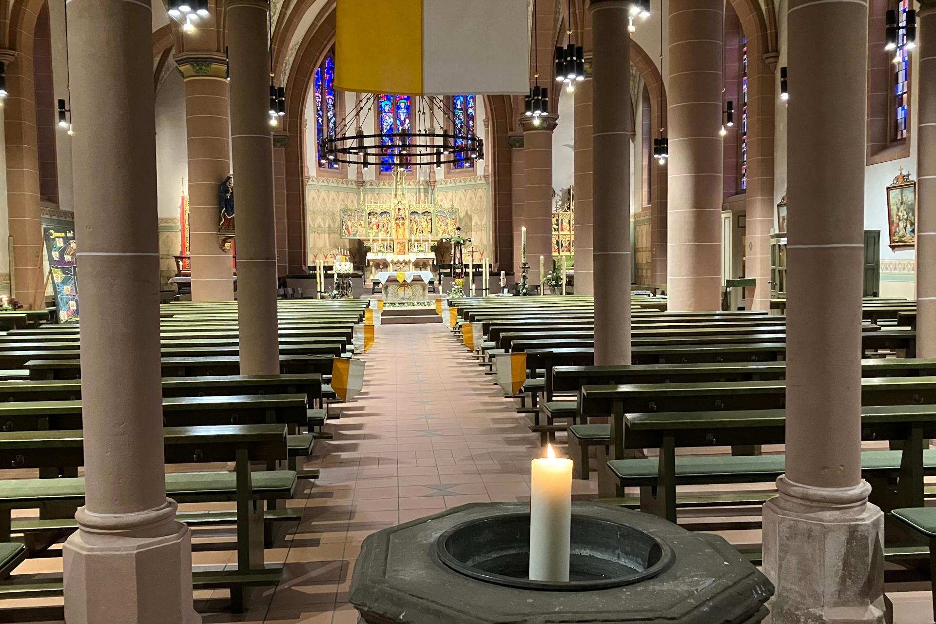 Pfarrkirche St. Michael von innen