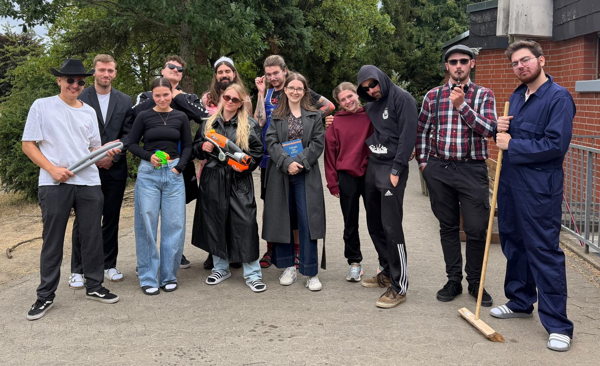Gruppenleiter-Team beim Rollenspiel