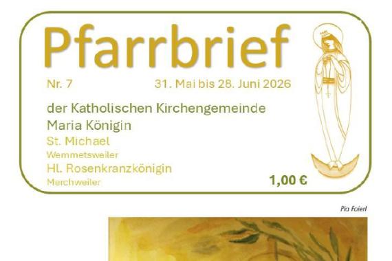 Pfarrbrief 07-2026 Juni Titelbild