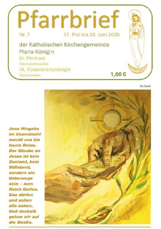 Pfarrbrief 07-2026 Juni Titelbild