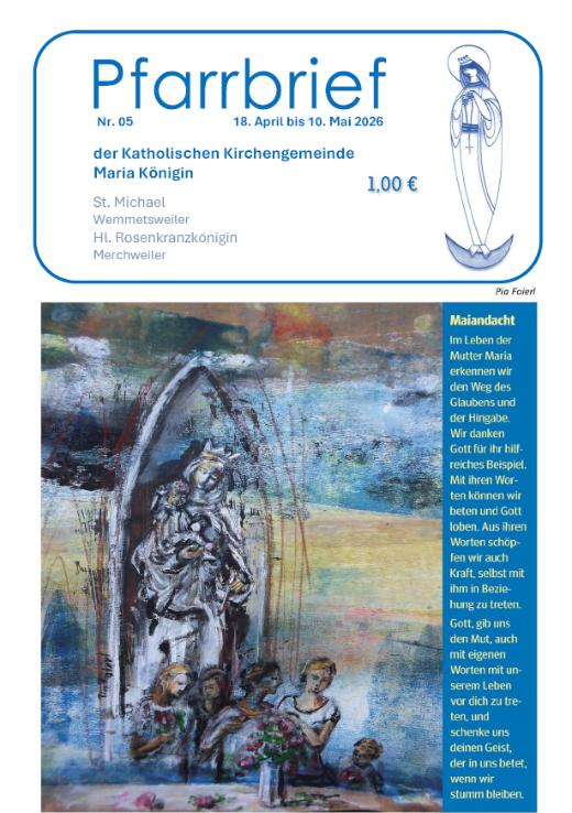 Pfarrbrief 05-2026 April-Mai - Titelbild
