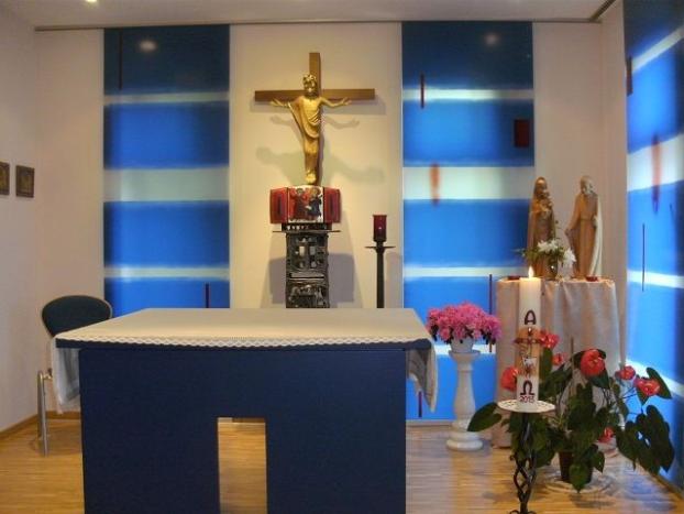 Kapelle im SeniorenHaus Immaculata - Altarraum
