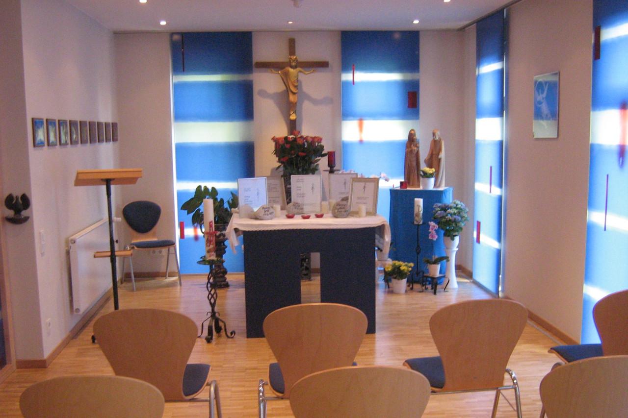 Kapelle im SeniorenHaus Immaculata in Wemmetsweiler