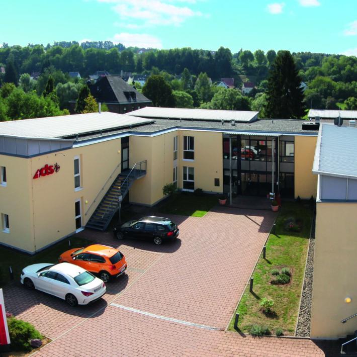 SeniorenHaus Immaculata Wemmetsweiler, Vorderansicht, Luftaufnahme